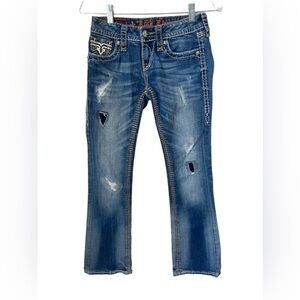 Rock Revival Heidi Boot Cut Jeans Size 25